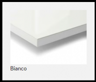 PLACA PVC BRILLANTE 18 MM Y FILO BLANCO