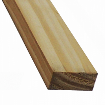 Arella Wood listones de corteza de pino a una cara 1 x 3 metros Verdelook