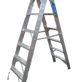 ESCALERA ALUM X6 ESCALONES DOBLE