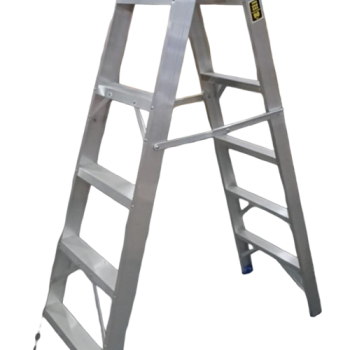 ESCALERA ALUM X6 ESCALONES DOBLE