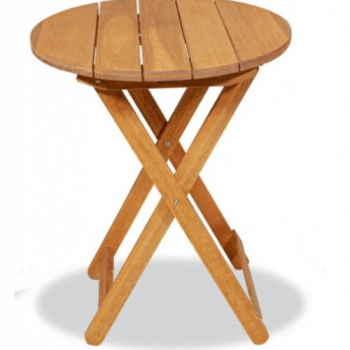 Mesa Arandu plegable de madera con 2 sillones o 2 sillas amancay