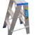 Imagen ESCALERA ALUM X3 ESCALONES DOBLE