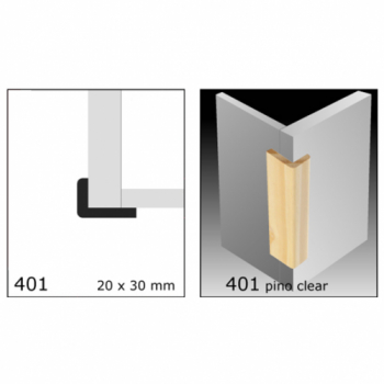 CLEAR ESQUIN.TIRA 1X1.1/2 N401