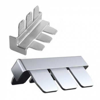 ESQUINERO ZAMAK MATE P/TAPACANTO 6MM