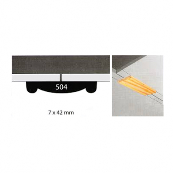 CLEAR T/JUNTA 1/2" X TIRA X 2"N504