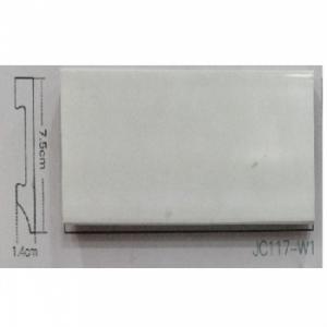 ZOC.PVC REVIN C/RECTO JC117 7.5CMX2.40MT