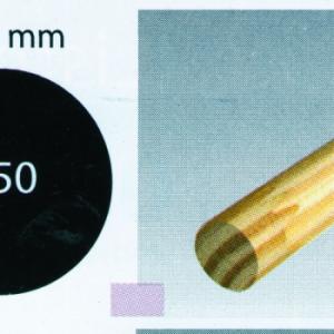 CLEAR BARRAL LISO X TIRA 1"X1" N350