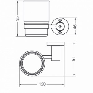 CALIFORNIA 0169/17 CR PORTACEPILLOS