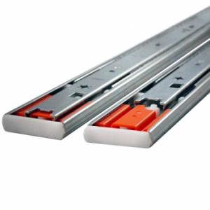 CORRED TELESCO(45MM) PUSH OPEN 500MM BRZ-2250-N NEGRO