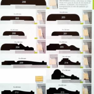 CLEAR C/MARCO MOLD 1/2 TIRA X 4" N§209