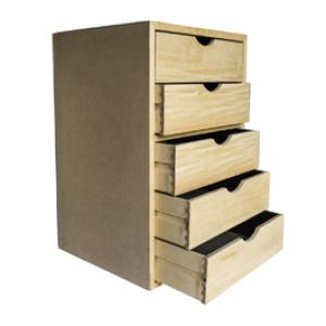 CAJONERA 40 X 46 C/MEDIA GUA X 5