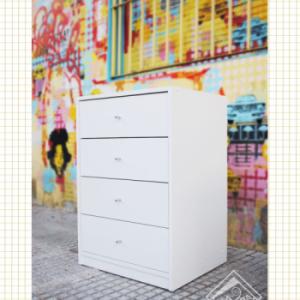 CAJONERA MAURI MELAMINA X 4 CAJ