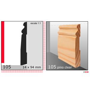 CLEAR ZOCAL MOLD 3/4" TIRA X4"N105 DECOF